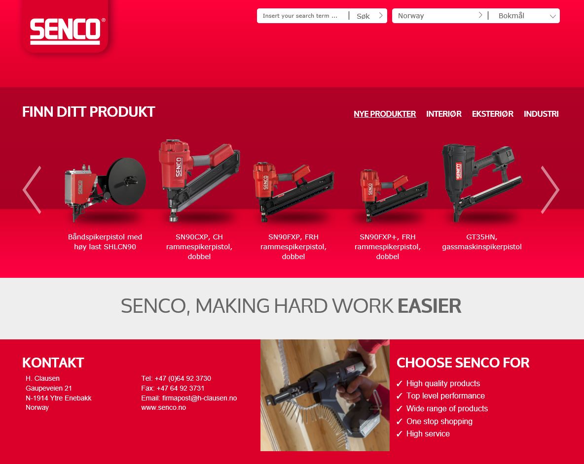Senco spikerpistoler